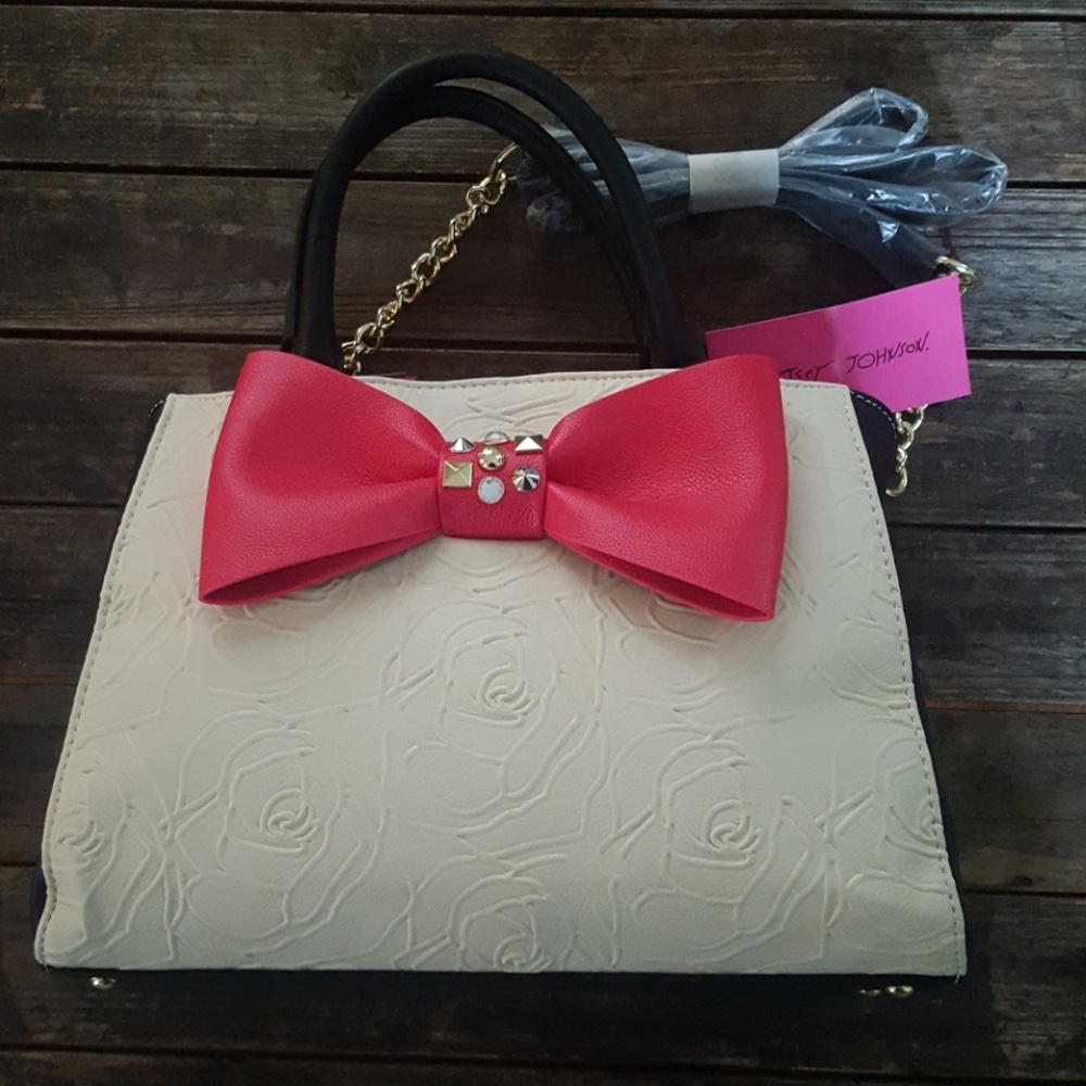 Betsy Johnson bow purse